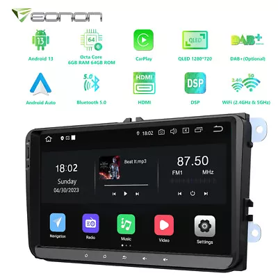 Eonon VWA12S For VW Golf 5 6 Passat Jetta 9  8Core Android 13 Car Stereo GPS DSP • $287.27