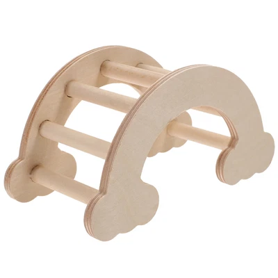 £6.20 • Buy Hamster Climbing Ladder Chipmunk Chew T Squirrel Wooden Bracket