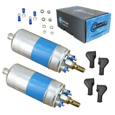 QFS Inline OEM Dual Fuel Pumps 82-93 Mercedes-Benz 190E 2.0/2/8L E10002 • $155.98