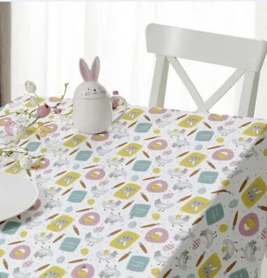 Spring Time Wipe Clean Easter Tablecloth Characters • £10.99