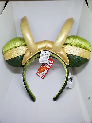 Disney Parks Loki Headband Mickey Mouse Ears Marvel • $42.99