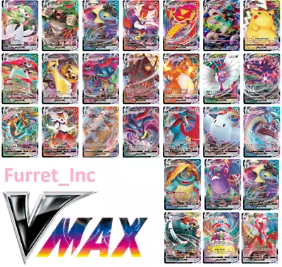 VMAX Pokémon Card - Full Art / Rainbow / Hyper / Alternate Art / Mint • $3.50