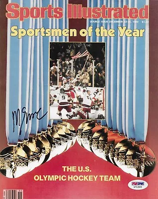 Mike Eruzione Signed 8X10 Photo Autographed PSA/DNA COA Team USA Miracle SI • $39.99