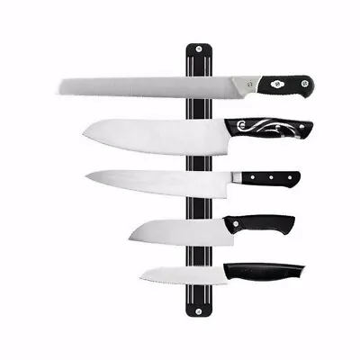Wall Mount Magnetic Rack Strip Knife Scissor Storage Holder Kitchen Tool Magnet • $7.05