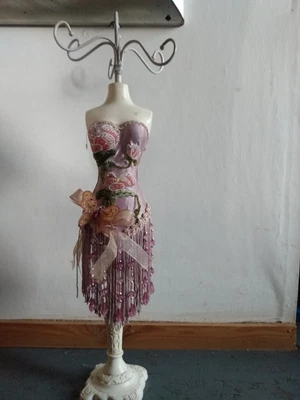 £15 • Buy Vintage 50 Cm Tall Mannequin Jewelry Stand Display 