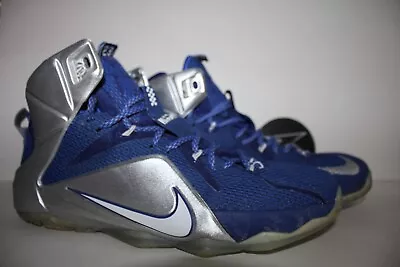 Nike Air Lebron 12 XII 684593-410 What If Dallas Cowboys Foamposite Jordan Sz 10 • $79.98