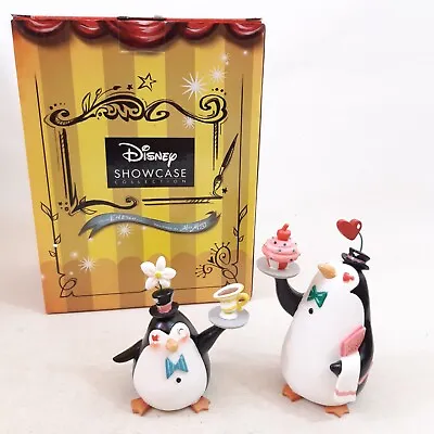 Disney Showcase Miss Mindy Mary Poppins Penguin Waiters Figurine Set 6001672 New • $32.35