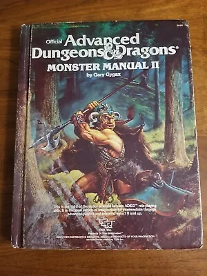 Monster Manual II - AD&D 1st Edition Monster Manual II TSR • $66.49