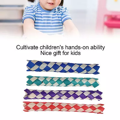£6.08 • Buy 24pcs Finger Traps Birds Parrots Chew Toy Chinese Bamboo Traps DIY Toy