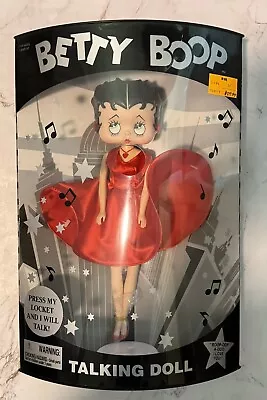 Vintage 1998 Betty Boop Talking Doll Figure In The Box 90s-NRFB! ⭐️ • $17.40