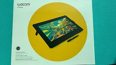 Wacom Cintiq 16 Drawing Tablet With Full HD 15.4-Inch Display Screen Barely Used • $350