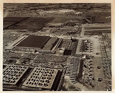 Boeing Wichita KS Plant Press Photo B47 Stratojet Airplane Industry Aerial *P75a • $23.60