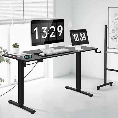 Electric Standing Desk Adjustable Height Computer Desk Home Office Gaming Desk  • $126.99