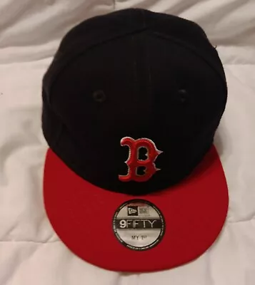 NEW New Era Navy/Red Boston Red Sox My First 9FIFTY Hat OSFA • $14.99