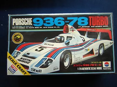 Nitto Porsche 936-78 Turbo Martini KIT #698-400 Factory Sealed  Motorized • $11.99