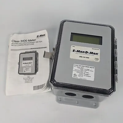 E-Mon Class 3400 KWH Smart Meter 120/208/240V 100A - NO CTs - MODIFIED • $359.95