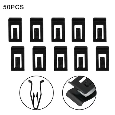 50x Car Console Instrument Panel Dash Dashboard Trim Metal Retainer Clips Parts • $10.76