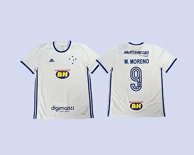 Marcelo Moreno Cruzeiro 2020 Away Jersey Men's Adidas White NWT • $99.99