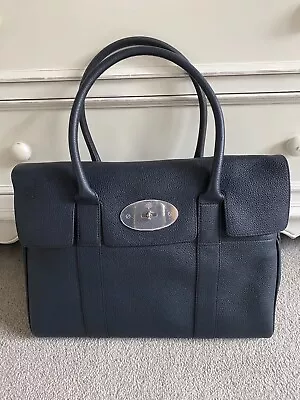 Mulberry Bayswater In Midnight (navy) New • £650