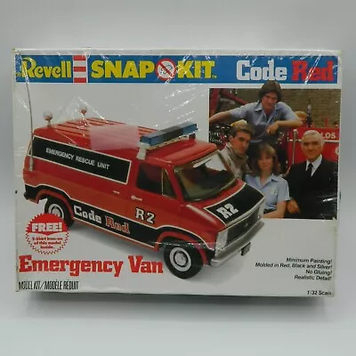 Revell SEALED Code Red Emergency Van Snap Kit Model Kit #6029 1981 (324-78) • $45