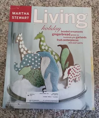 Martha Stewart LIVING Magazine #55 December 1997/January 1998 • $13