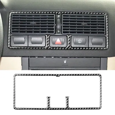 Carbon Fiber Center Air Vent Interior Trim For VW Golf 4 GTI Jetta MK4 1999-04  • $9.71