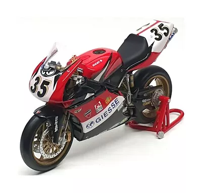Minichamps 1/12 Scale 122 031235 - Ducati 998RS Motorbike - N. Russo WSB 2003 • $171.46