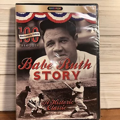 Babe Ruth Story - 100 Anniversary Tribute (DVD Documentary) NEW  • $5