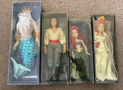 £20 • Buy Deagostini Disney Doll Porcelain Figures Little Mermaid 4 Doll Set Used