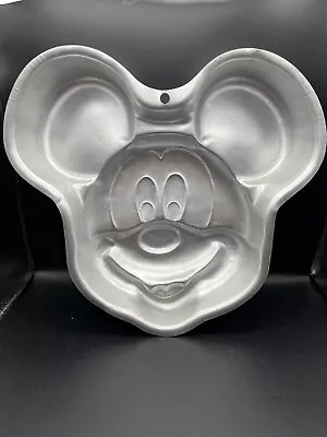 Vintage Wilton Mickey Mouse Face Cake Pan 2001 • $10