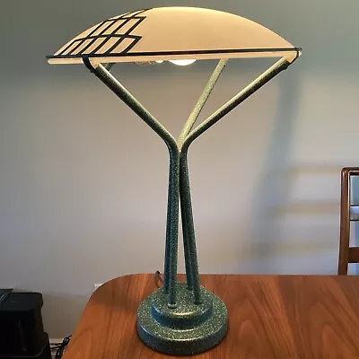 Modern Memphis Style Lamp Circa 1990s Geometric Design • $150