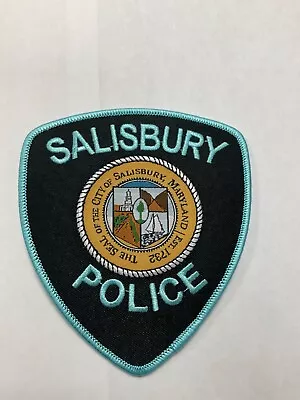 Salisbury Police State Maryland MD Colorful • $7.99