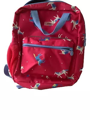 Joules Backpack  Pink Horses • £17.09