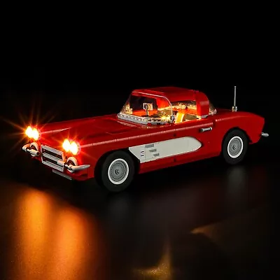 Light Kit For LEGO 10321 Chevrolet Corvette 1961 - Lights ONLY(AU Stock) • $48.99