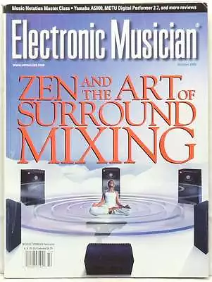 Electronic Musician Magazine Surround Mixing Music Notation Yamaha A5000 Rare • $6.28