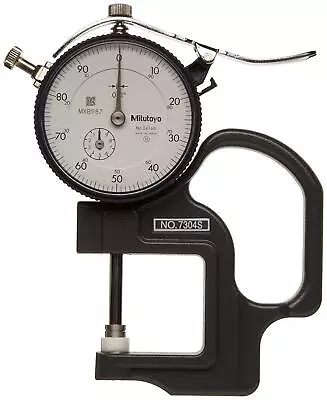 Mitutoyo 7304A Dial Thickness Gage 0-1  Range .001  Graduation • $163