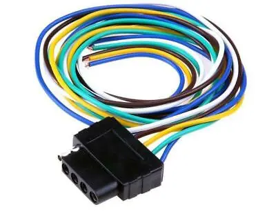 Vehicles Trailer Light Wiring Harness Extension Wire Connector 5 Pin Adapter 36  • $15.56