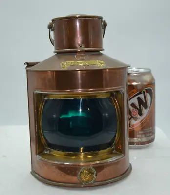 Tung Woo Copper Stern Ship Lantern • $50