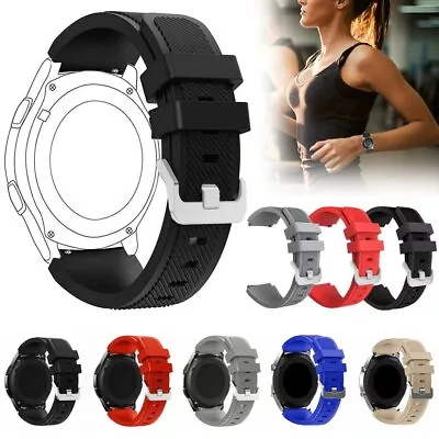 For Samsung Gear S3 Classic/Frontier Silicon Replacement Wristband Watch Stap • $4.99