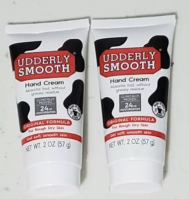 SET OF 2 Udderly Smooth Hand Cream And Body Lotion 2 Oz. • $6.50