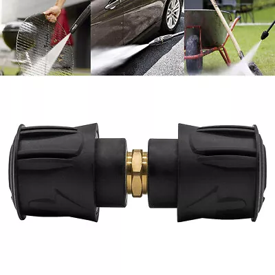 High Pressure Washer Hose Adapter Connector Quick Release For Karcher Lance Set • £1014