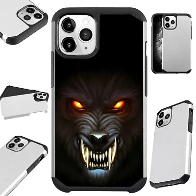 Fusion Case For IPhone 12/Mini/Pro Max Phone Cover ANGRY WEREWOLF • $13.50