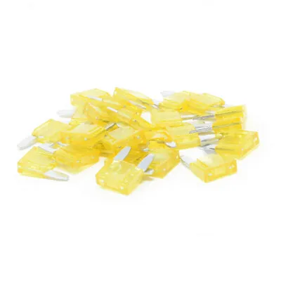 50 Pc 20A Mini Blade Style Fuse ATM  Automotive Car Truck Powersport Motorcycle • $12.95