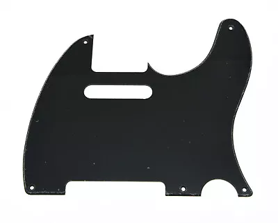 Vintage Tele Style 5 Hole Guitar Pickguard For Telecaster Black 1 Ply  • $9.99