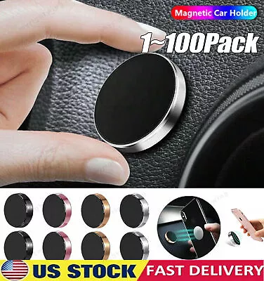 USA Magnetic Universal Car Mount Holder For Cell Phone Samsung Galaxy IPhone Lot • $4.98