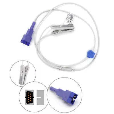 US# Compatible With Nellcor Reusable Adult Ear Clip SpO2 Sensor/Pet Use Sensor • $28.24