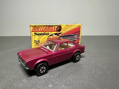 Matchbox Superfast 54 Capri *Great Price* • £29.95