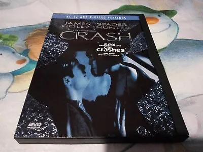 Crash  NC-17  Region 1 Version Snap Case Vgc James Spader New Line  • £14