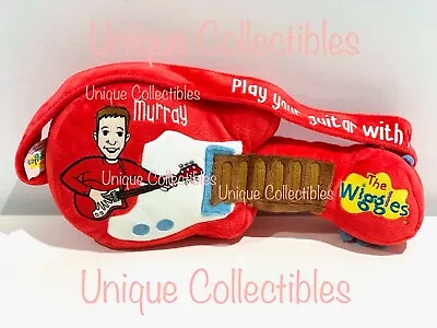 The Wiggles Murray's Red Guitar Plush Like New • $49.99