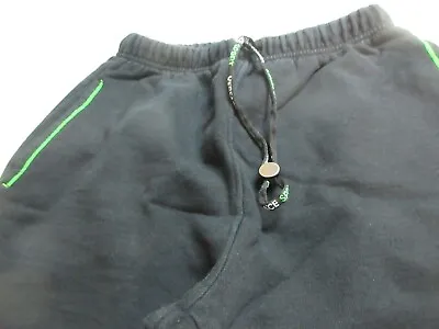 Versace Sport Ladies Black Sweat Pants With Green Trim Size Small • $69